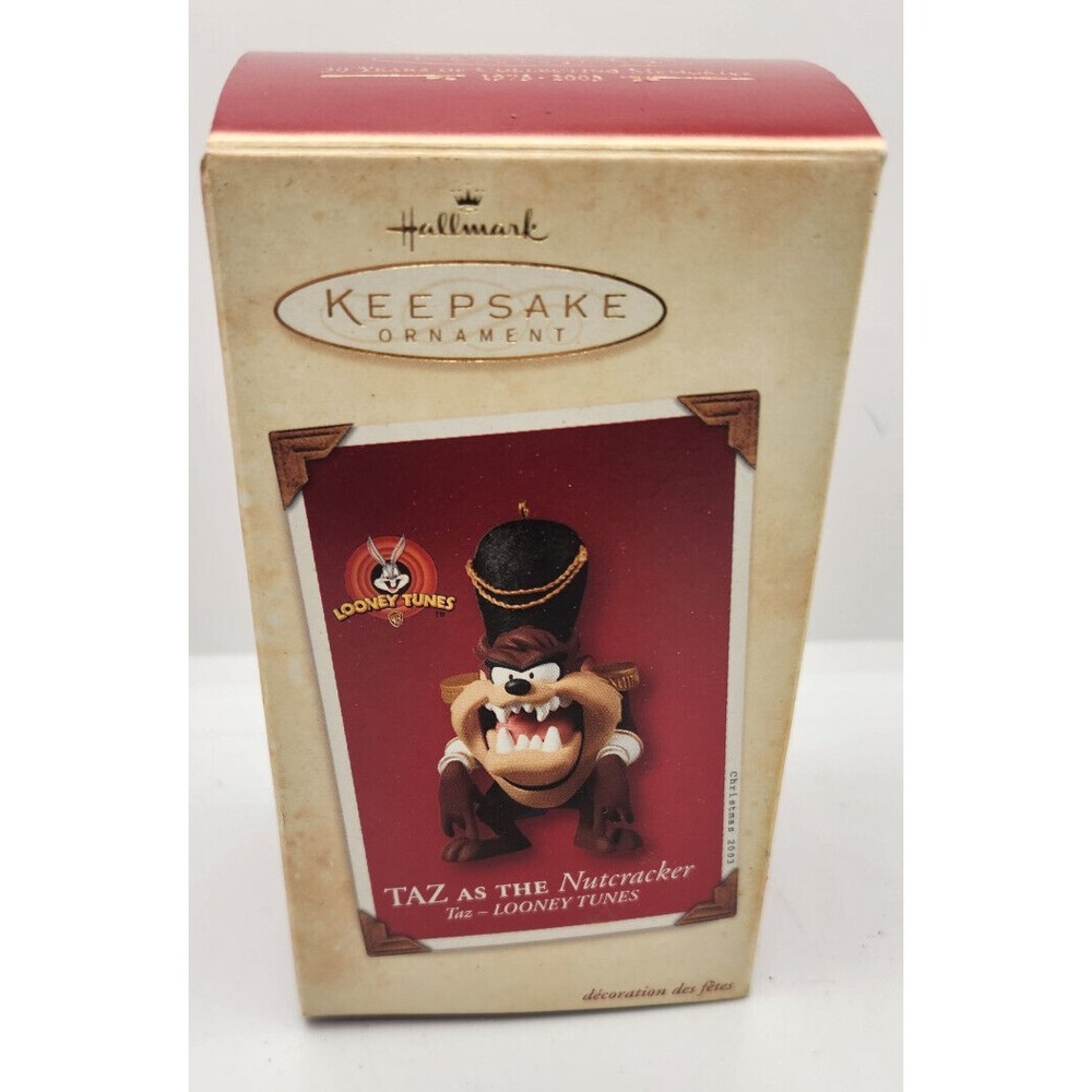 Tasmanian Devil Christmas Ornament as Taz the Nutcracker from Keepsake Ornaments